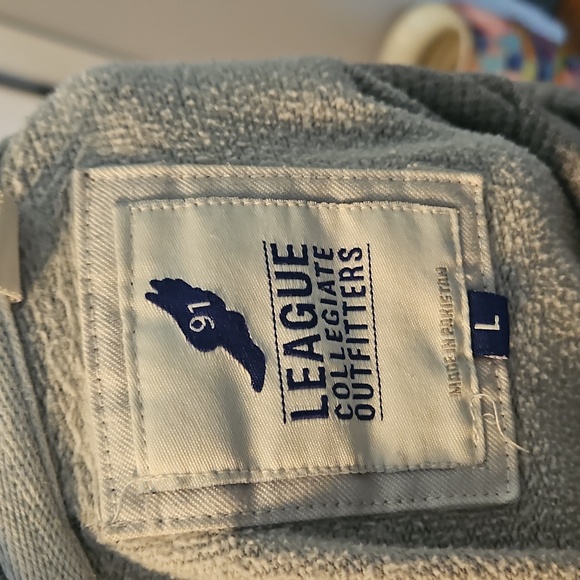 Gray Georgetown Hoodie with Logo - Picture 5 of 5